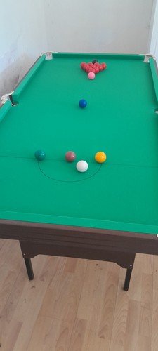 Pureline 6ft folding snooker - folding, &