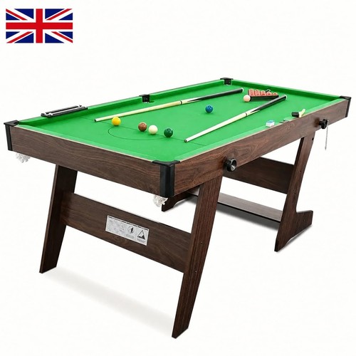 6ft foldable snooker - 6ft, pool
