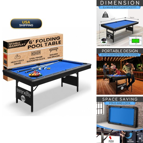 Serenelife folding pool - serenelife,