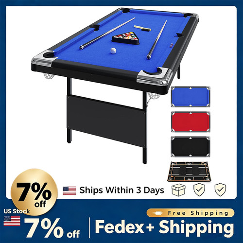 Foot foldable billiard - 6, table