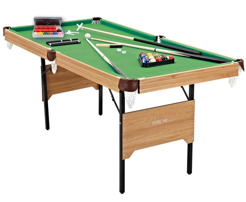 Pureline 6ft folding snooker - pureline, &