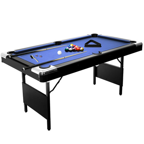 Garvee 6ft foldable pool table - foldable,