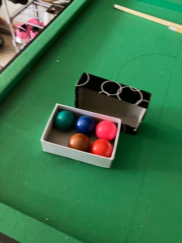 6ft folding snooker pool table