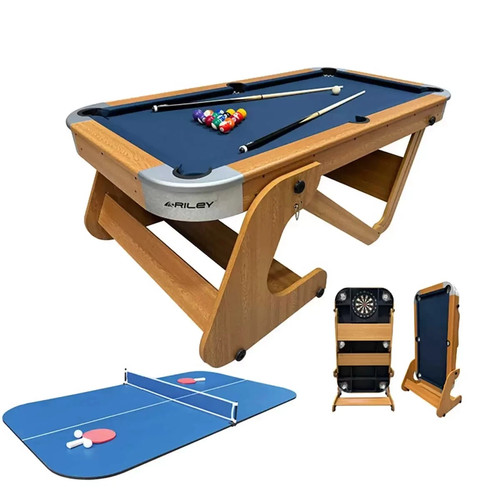 Riley wood folding pool - riley,