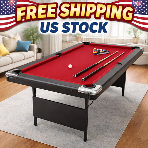 Foldable pool 7ft billiards - pool,